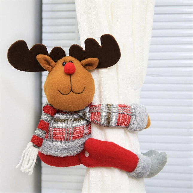 Clema pentru Perdea si Draperii, Model Ren, din Panza, Prindere din Velcro