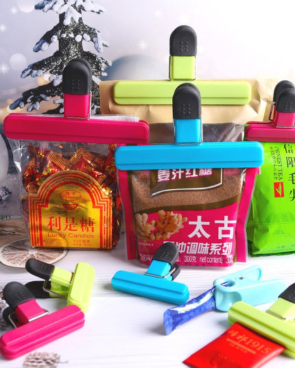 Cleste Multifunctional pentru Sigilarea Pungilor, din Plastic, Mentine Alimentele Proaspete,