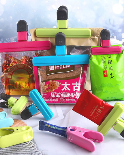 Cleste Multifunctional pentru Sigilarea Pungilor, din Plastic, Mentine Alimentele Proaspete,