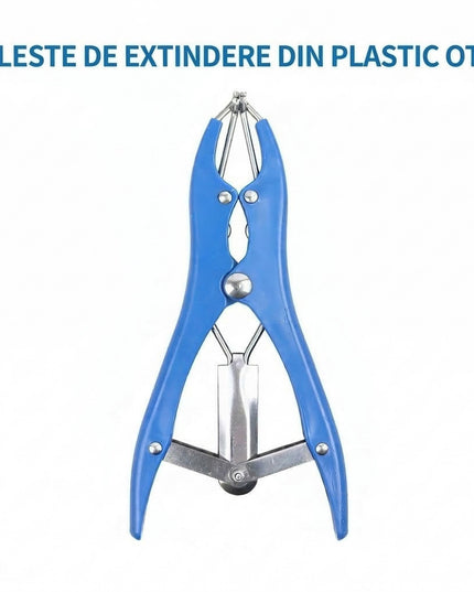 Cleste Pentru Castrarea Animalelor, Set Cu 1000 Inele Elastice, Control Temperatura 40 Grade, 3.5 W, 21 x 6 cm
