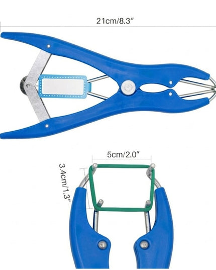 Cleste Pentru Castrarea Animalelor, Set Cu 1000 Inele Elastice, Control Temperatura 40 Grade, 3.5 W, 21 x 6 cm