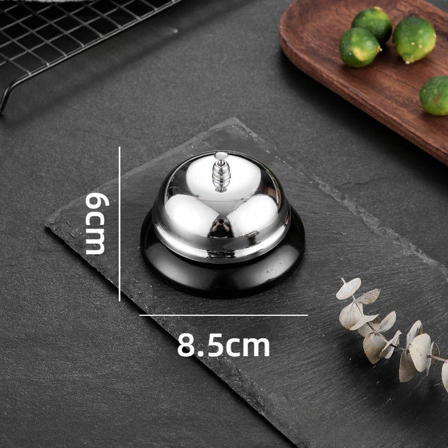 Clopotel sonerie metalica pentru receptie hoteluri, baruri, restaurante, material metal si plastic