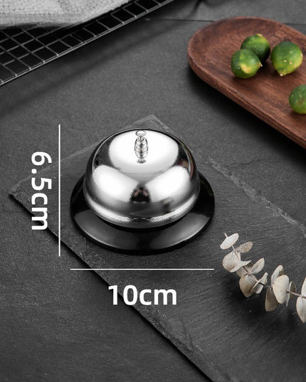 Clopotel sonerie metalica pentru receptie hoteluri, baruri, restaurante, material metal si plastic