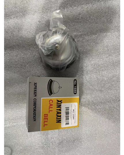 Clopotel sonerie metalica pentru receptie hoteluri, baruri, restaurante, material metal si plastic