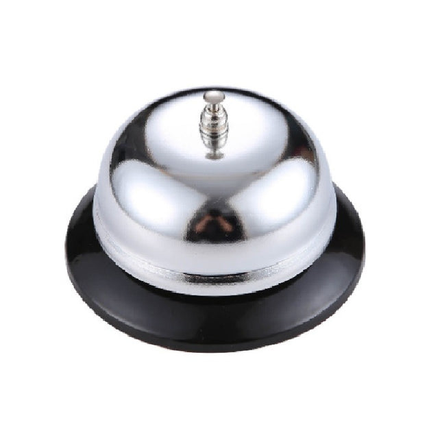 Clopotel sonerie metalica pentru receptie hoteluri, baruri, restaurante, material metal si plastic