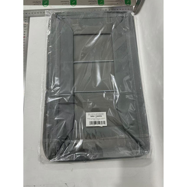 Depozitare pentru Haine, lucruri, din Textil cu Cadru Metalic, Manere Laterale, forma Dreptunghiulara,volum 26 L