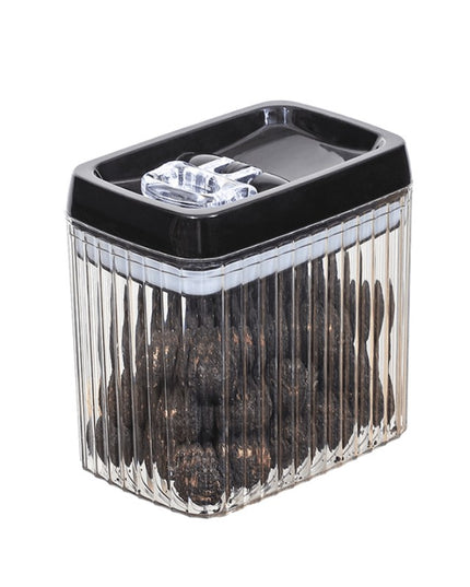 Recipient din Plastic, pentru Alimente/Obiecte, Inchidere Ermetica, Textura Ondulata,3.3 l