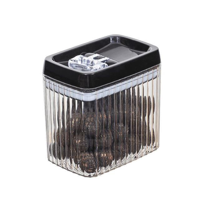 Recipient din Plastic, pentru Alimente/Obiecte, Inchidere Ermetica, Textura Ondulata,3.3 l