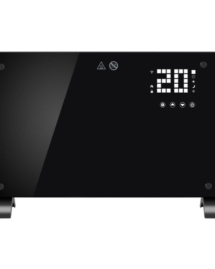 Convector Electric, Flippry, 2000W, Wi-Fi, Termostat, afisaj LED, Touch Screen, Control din Telefon