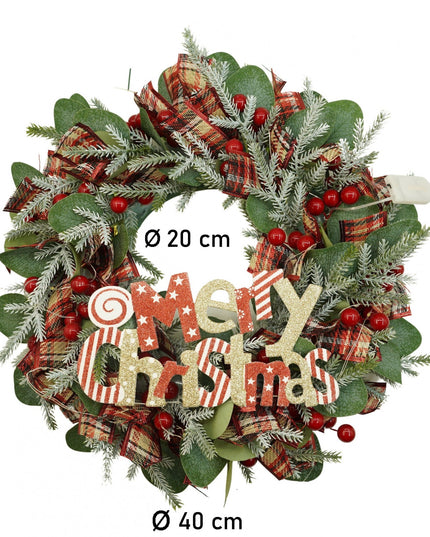 Coronita de Craciun pentru usa