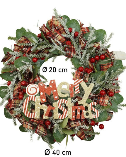 Coronita de Craciun pentru usa