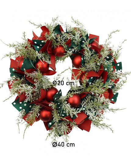 Coronita de Craciun pentru usa