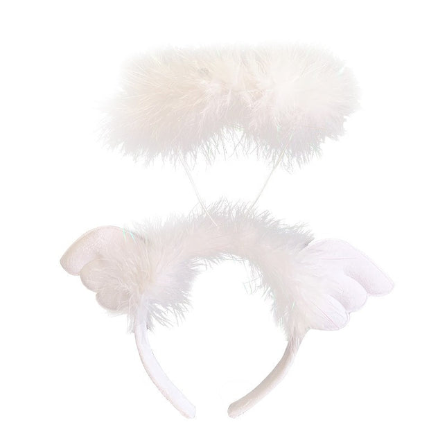 Coronita de Ingeras pentru Copii, Bentita cu Aura, Marime Universala