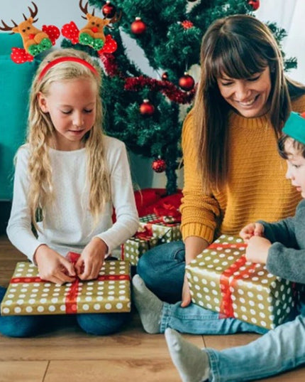 Coronita Decorativa, Tema Craciun,Model Reni, Marime Universala