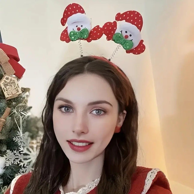 Coronita Decorativa, Tema Craciun,Model Om de Zapada, Marime Universala