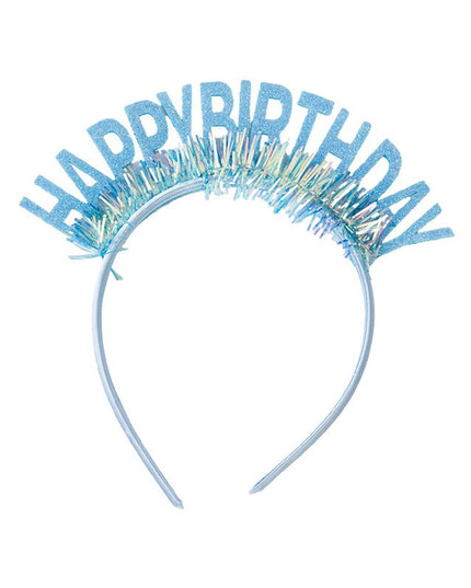Coronita Decorativa pentru Petreceri, Tema Aniversare, Model Happy Birthday, Marime Universala