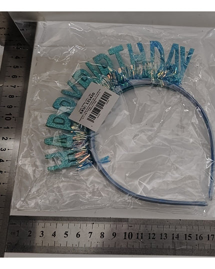 Coronita Decorativa pentru Petreceri, Tema Aniversare, Model Happy Birthday, Marime Universala