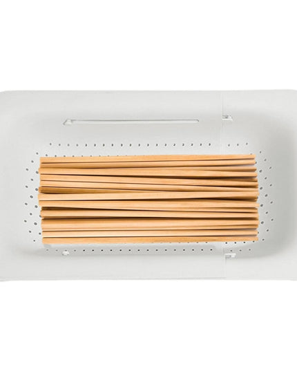 Cos de Scurgere pentru Chiuveta de Bucatarie, Plastic, Telescopic, 36x20x5 cm