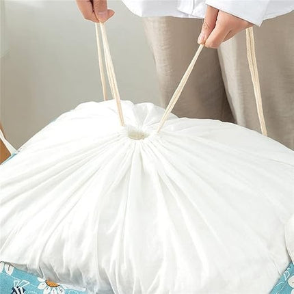 Cos depozitare, Capac cu Snur, 175 L, Confectionat din Bumbac si un Strat Impermeabil