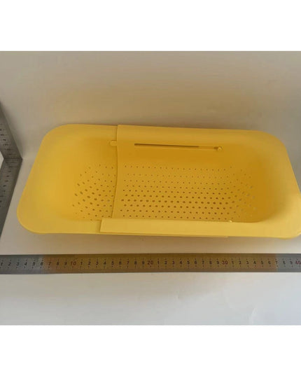 Cos de Scurgere pentru Chiuveta de Bucatarie, Plastic, Telescopic, 36x20x5 cm