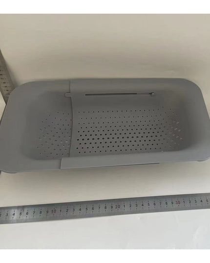 Cos de Scurgere pentru Chiuveta de Bucatarie, Plastic, Telescopic, 36x20x5 cm