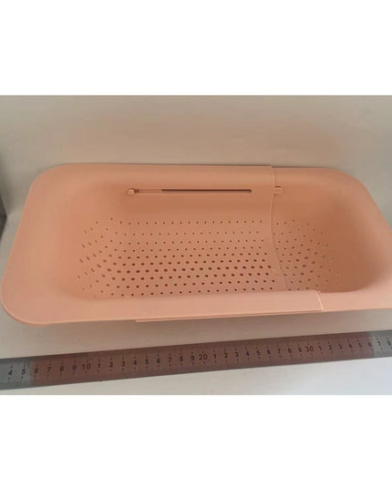 Cos de Scurgere pentru Chiuveta de Bucatarie, Plastic, Telescopic, 36x20x5 cm