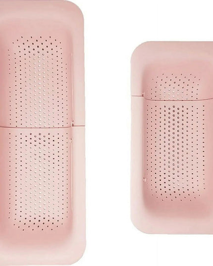Cos de Scurgere pentru Chiuveta de Bucatarie, Plastic, Telescopic, 36x20x5 cm