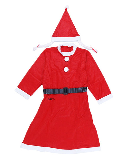 Costum Craciunita ® Femeie, Adult, 3 piese, Polar