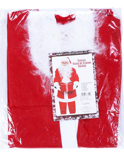 Costum Mos Craciun ® Barbat, Adult, 5 piese, Polar
