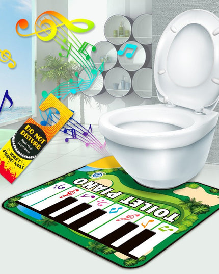 Covoras de Baie, Model Pian Electric, Interactiv, 3 Moduri, +14 Ani, din Panza, cu Baterii