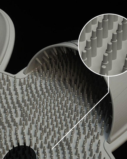 Covoras de Baie, pentru Masaj/Spalat Picioare, din TPE, Antiderapant,Model Iepuras