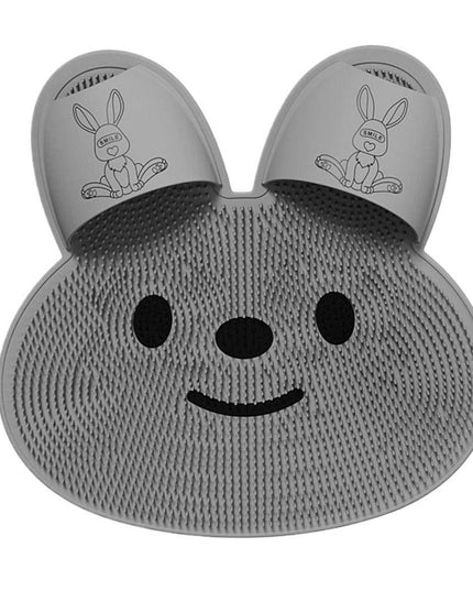 Covoras de Baie, pentru Masaj/Spalat Picioare, din TPE, Antiderapant,Model Iepuras