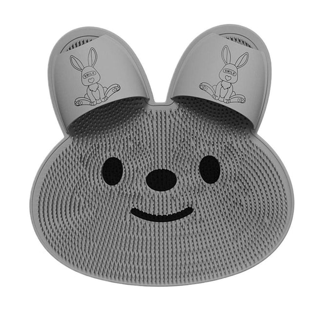 Covoras de Baie, pentru Masaj/Spalat Picioare, din TPE, Antiderapant,Model Iepuras