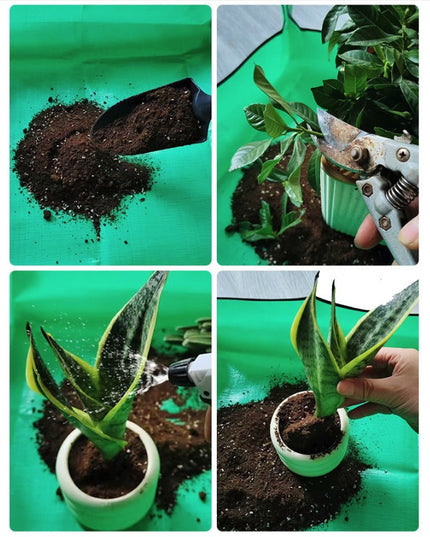 Covoras de Gradinarit, pentru Cultivarea Plantelor si Schimbarea Solului, din Panza Ingrosata,Pliabil