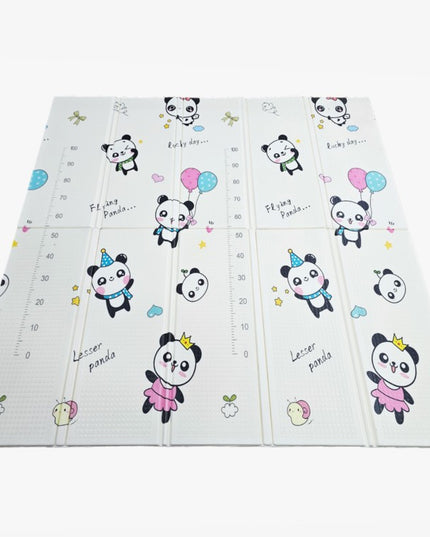 Covoras de Joaca pentru Copii Termic cu 2 Fete, Model Ursuleți si Delfini, cu Spuma, Impermeabil, Antiderapant, x x