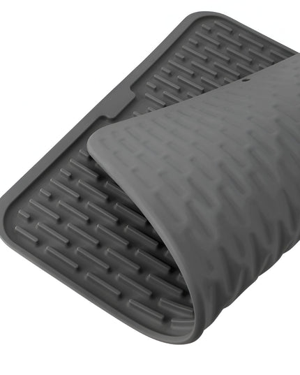 Covoras din Silicon pentru Scurgere Vase, Uz Casnic, Rezistent la Temperaturi Ridicate, Izolator, 30x24 cm