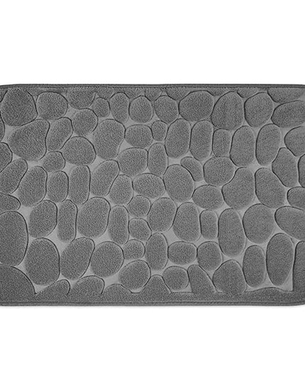 Covoras pentru Baie Antiderapant, Uscare Rapida, Model 3D Piatra