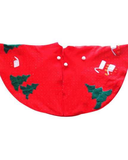 Covoras pentru bradul de Craciun lana