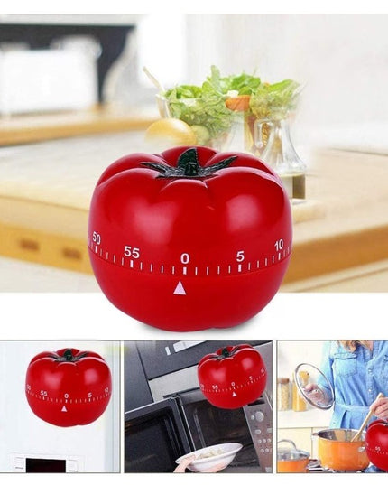 Cronometru mecanic de bucatarie forma de rosie, 60 de minute,material ABS