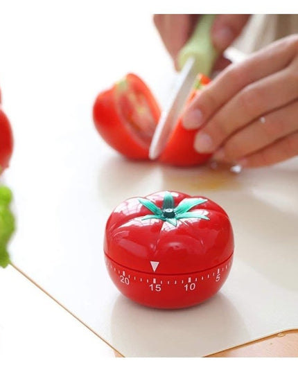 Cronometru mecanic de bucatarie forma de rosie, 60 de minute,material ABS