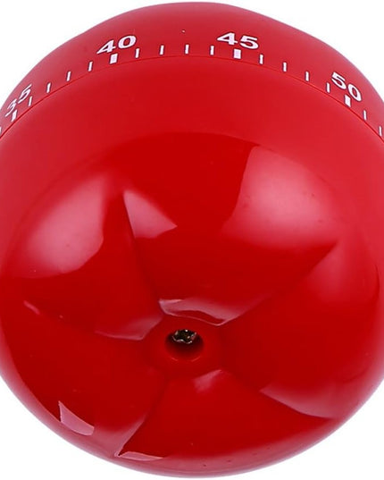 Cronometru mecanic de bucatarie forma de rosie, 60 de minute,material ABS