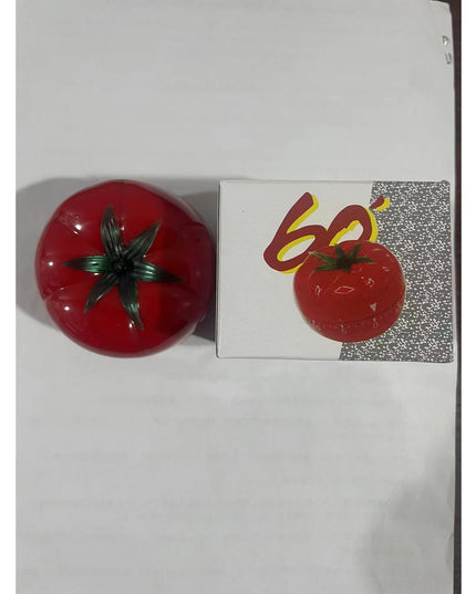 Cronometru mecanic de bucatarie forma de rosie, 60 de minute,material ABS