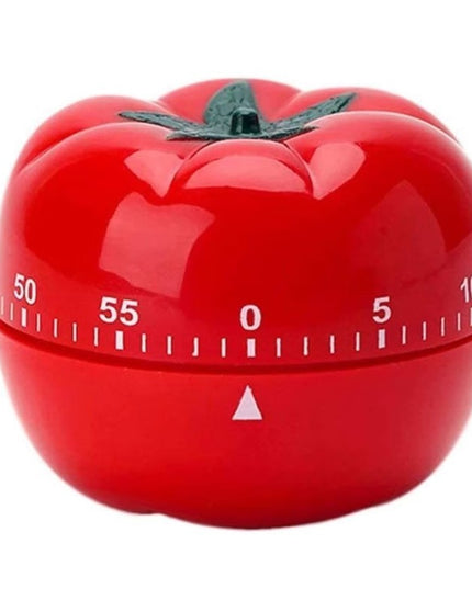 Cronometru mecanic de bucatarie forma de rosie, 60 de minute,material ABS