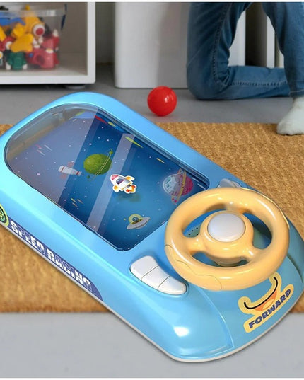 Joc Simulator de Condus, 3-6 Ani, Volan Interactiv, Efecte Sonore, din ABS, USB Inclus