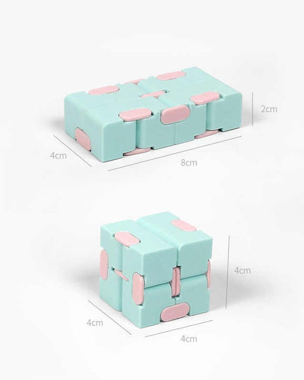 Cub antistres, Fidget Toy, Infinity Magic Cube, / , 4x4x4 cm