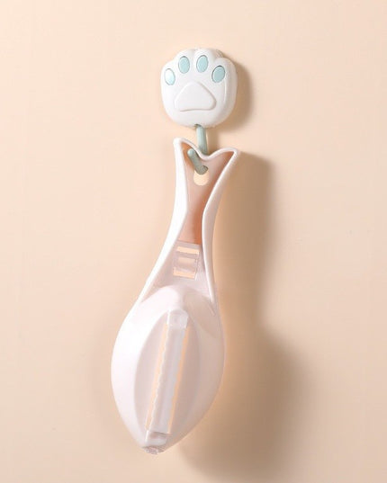 Curatator de Solzi de Peste, Manual, Forma Peste, cu Compartiment de Colectare, din Plastic