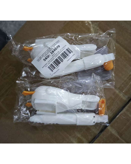 Cleste Multifunctional, 2in1, Cleste pentru Parul Cazut si Mini Racleta pentru Depuneri, din ABS, Model Rata