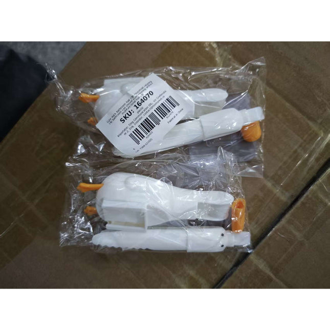 Cleste Multifunctional, 2in1, Cleste pentru Parul Cazut si Mini Racleta pentru Depuneri, din ABS, Model Rata