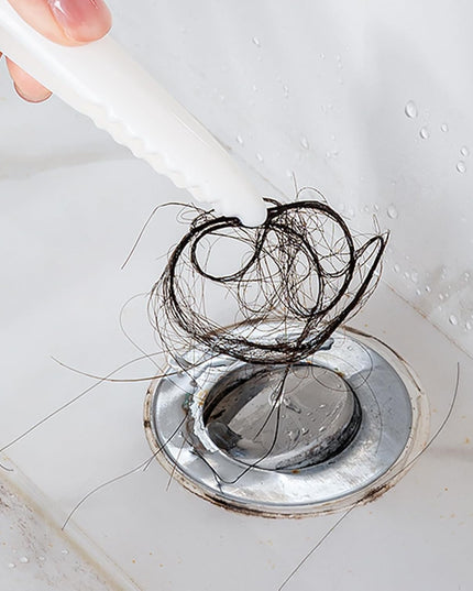 Cleste Multifunctional, 2in1, Cleste pentru Parul Cazut si Mini Racleta pentru Depuneri, din ABS, Model Rata