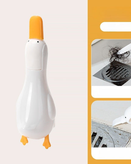 Cleste Multifunctional, 2in1, Cleste pentru Parul Cazut si Mini Racleta pentru Depuneri, din ABS, Model Rata